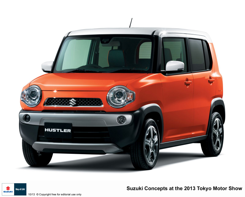 Illustration for article titled New Concepts From Suzuki At The 2013 Tokyo Motor Show